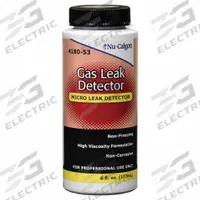 NU-CALGON Gas Leak Detector: 6 oz, Dauber Bottle, 0°F to 250°F Temp. Range, Yellow (MPN 4180-53). Key specifications — Brand: NU-CALGON.