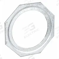 RACO Reducing Washer: 1 1/2 in x 1 1/4 in For Conduit Size, Steel, Silver, Fittings (MPN 1374). Key specifications — For Product Type: Fittings; Brand: RACO; For Conduit Size: 1-1/2 in x 1-1/4 in; Accessory Type: Reducing Washer; Color: Silver; Material: Steel.