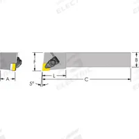 ULTRA-DEX USA Indexable Turning and Profiling Tool Holder: DCLNL 12-4B (MPN 974-000-001). Key specifications — attr257703: DCLNL 12-4B.