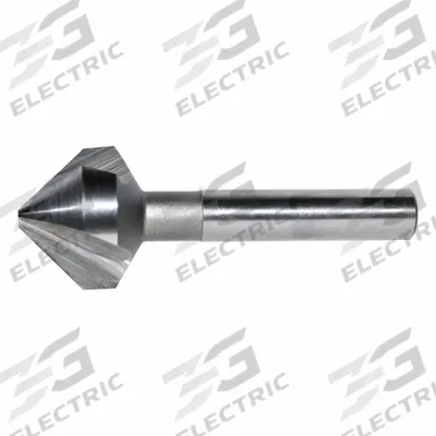 KEO Countersink: 100°, 3 Flute, 3/4 in Body Dia - General Purpose Three-Flute Countersinks