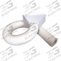 Exhaust Collar: Exhaust Collar, 56HV20/56HV21/56HV22/56HV23, 987-UCA/987-UCA2, Steel (MPN SO-987EC). Key specifications — Product Type: Exhaust Collar; Compatible Grainger Part Number: 56HV22; Compatible Manufacturer Model Number: 987-UCA2; Material: Steel; Brand: EXTRACT-ALL.