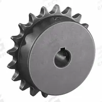 TSUBAKI Single Strand Sprocket: 41, For 1/2 in Chain Pitch, 5/8 in Bore Dia, 20 Teeth, Steel (MPN 41B20F-5/8). Key specifications — Brand: TSUBAKI.