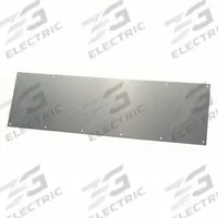 TRIMCO Door Kick Plate: 34 in Wd, 12 in Ht, Stainless Steel (MPN 12x34.630). Key specifications — Brand: TRIMCO.