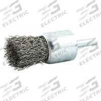 APPROVED VENDOR End Brush: Crimped Steel, 1 in Dia, 0.014 in Fill Dia, 1/4 in Shank (MPN 66252839094). Key specifications — Brand: APPROVED VENDOR.