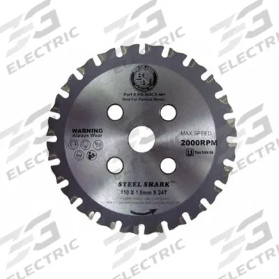 BN PRODUCTS USA Circular Saw Blade: 4 3/8 in Dia, 24 Teeth, 0.063 in Cutting Wd - BN Products Rebar Cutting Saw Blades