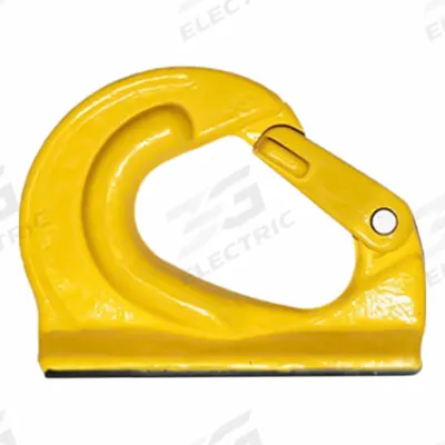 CALDWELL Welded Bucket Hook: 5 ton Working Load Limit, Alloy Steel - Weld-On Excavator Hooks for Lifting