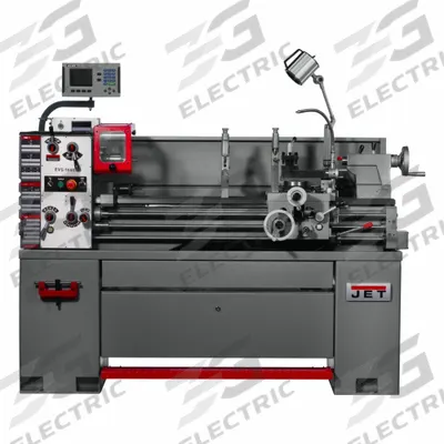 JET Lathe: EVS-1440, 14" x 40", 3 hp, 230V AC - Electronic Variable-Speed Lathes with DRO