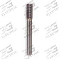 WIDIA Carbide Bur: Cylinder with End Cut, SB-3, Single Cut, 3/8" x 3/4" Head, 1/4" Shank (MPN M40256). Key specifications — Trade Number: SB-3; Brand: WIDIA METAL REMOVAL.