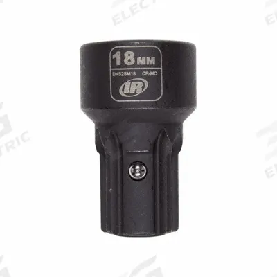 INGERSOLL RAND Impact Socket: Metric, 18 mm Socket Size, 6-Point, Std - Insider & DXS Impact Sockets