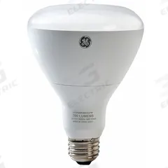 GE LAMPS Compact LED Bulb: LED, BR30, Medium Screw (E26), 10 W Watt, 3000K, 700 lm Light Output (MPN LED10DR303/830W). Key specifications — Bulb Finish: Frosted; Color Temperature: 3000K; Shatter-Resistant: No; Brand: GE LAMPS; Voltage: 120V AC; Bulb Shape: BR30.
