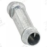 RACO Offset Nipple: 1/2 in Trade Size, Zinc, 2 13/32 in Overall Lg, Offset Nipple, Plain Zinc (MPN 1452). Key specifications — Standards: UL Listed; Thread Size: 1/2"-14; Thread Type: NPS; Brand: RACO; Finish: Plain; Item: Offset Nipple.