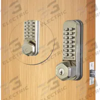 CODELOCKS Mechanical Push Button Lockset: Stainless Steel (MPN CL290KBB-SS). Key specifications — Product Type: Mechanical Push Button Lockset; Manufacturer Part Number: CL290KBB-SS; Key Override Options: Standard SC1 Keyway.