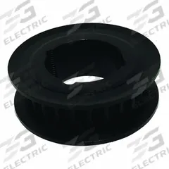 APPROVED VENDOR Timing Belt Pulley: Modified Curvilinear, Bushed, For GT Timing Belt Section (MPN 42-8MX12-2012). Key specifications — Brand: APPROVED VENDOR; Finish: Black Oxide; For Belt Series: Polychain® GT® Carbon™; For Bushing Size: 2012.