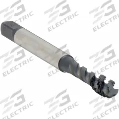 WIDIA GTD Spiral Flute Tap: #6-32 UNC, H3 / 3B, 2 Flute, Bottoming Chamfer, Black Oxide Cobalt (MPN 5390220)