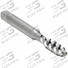 CHICAGO-LATROBE Spiral Flute Tap: #4-40 UNC, H2 / 2B, 2 Flute, Plug Chamfer, High Speed Steel (MPN 367149)