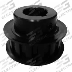 APPROVED VENDOR Timing Pulley: Trapezoidal, Fixed, For L Timing Belt Section, For 1/2 in Belt Wd (MPN 17LF050X3/4). Key specifications — Brand: APPROVED VENDOR; Tooth Profile: Trapezoidal; Finish: Black Oxide.
