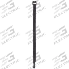 VELCRO BRAND Perforated Back to Back Strap: 12 in Lg, 3.50 in, 0.75 in Wd, Black, 30 PK (MPN 170782). Key specifications — Max. Bundle Dia.: 3.50 in; Material: Polypropylene; Color: Black; Brand: VELCRO BRAND.