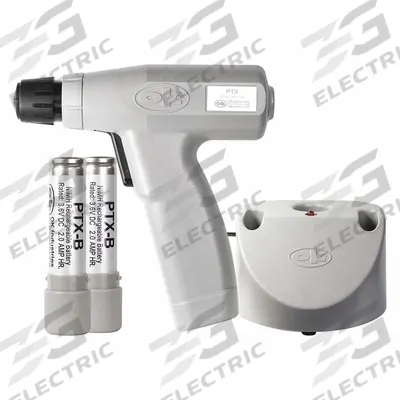 OK INDUSTRIES Cordless Wrap/Unwrap Kit: 3.6 V NiMH Battery, 18 to 32 AWG - Wire Wrapping & Unwrapping Power Tools