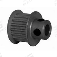 DAYTON Timing Pulley: Modified Curvilinear, Fixed, For GT Timing Belt Section, For 9 mm Belt Wd (MPN 18-3P09-6FA3). Key specifications — attr1328801: DAYTON; attr1328807: Clear Anodized; attr1328808: Powerhouse®.