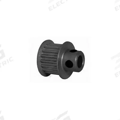 Dayton Timing Pulley: Modified Curvilinear, Fixed, For GT Timing Belt Section - GT Section Fixed-Bore Timing Pulleys with Hub