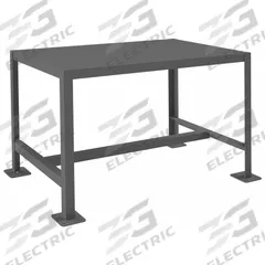 DURHAM MFG Work Table: Fixed Ht, Steel, 36 in x 24 in, 2,000 lb Overall Load Capacity, Steel (MPN MT243624-2K195). Key specifications — Brand: DURHAM MFG; Unit Type: Not Expandable or Modular.