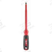 MILWAUKEE Insulated Slotted Screwdriver: 5/16 in Tip Size, Long Lg, 11 in Overall Lg, 7 in Shank Lg (MPN 48-22-2222). Key specifications — attr1205183: 5/16 in; attr1205186: Cushion; attr1205189: MILWAUKEE.