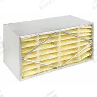 GRAINGER Rigid Cell Air Filter: 12 in x 24 in x 12 in, Fiberglass, No Header, MERV 14 (MPN 5W916). Key specifications — Brand: GRAINGER; Gasket Location: None; Frame or Header Material: Galvanized Steel; Media Material: Fiberglass.