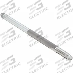 CLEVELAND Spiral Point Tap: 1/4"-20 UNC, H3 / 2B, 2 Flute, Plug Chamfer, High Speed Steel (MPN C59117)