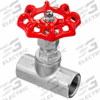 USA INDUSTRIALS Globe Valves: For Steam Media, 316 Stainless Steel, Z-Body, 1 in Pipe Size, Female (MPN ZUSA-VLV-122). Key specifications — Brand: USA INDUSTRIALS; Stem: Non-Rising.