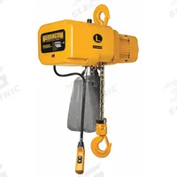 HARRINGTON Electric Chain Hoist: H4 - Heavy Duty, 230/460V AC, Hook Mounted - No Trolley, 1 Speeds (MPN NER008L-10). Key specifications — attr918889: HARRINGTON; attr918909: Chain Container; attr918925: 230/460V AC; attr922366: 28 in - 30 in.