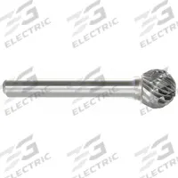 APPROVED VENDOR Carbide Bur: Ball, SD-4, Double Cut, 7/16" Head, 1/4" Shank (MPN 310-002092). Key specifications — Trade Number: SD-4; Brand: APPROVED VENDOR.