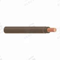 Building Wire: Copper, 12 AWG, 1 Conductors, Solid, Brown, 1,000 ft Lg, THHN/THWN-2 (MPN WXP-6F-1201-07-1000). Key specifications — Voltage: 600 V; Brand: APPROVED VENDOR.