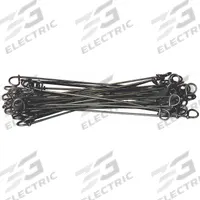 APPROVED VENDOR Double Loop Ties: Annealed, Annealed, 16 ga Wire Gauge, 0.0625 in Wire Dia, 5,000 PK (MPN 16BA10). Key specifications — Number of Loops: Double Loop; Brand: APPROVED VENDOR.