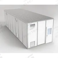 PORTA-FAB Modular Cleanroom: 32 ft x 12 ft x 10 ft, 384 sq ft Int Area, STC 31 (MPN 8CR1232). Key specifications — Brand: PORTA-FAB; Sound Transmission Coefficient: STC 31; Wall Material: Steel; Assembled: Unassembled.