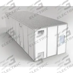 PORTA-FAB Modular Cleanroom: 32 ft x 12 ft x 10 ft, 384 sq ft Int Area, STC 31 (MPN 8CR1232). Key specifications — Brand: PORTA-FAB; Sound Transmission Coefficient: STC 31; Wall Material: Steel; Assembled: Unassembled.