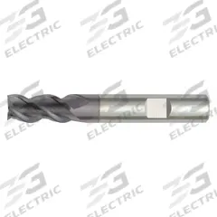 WIDIA HANITA Square End Mill: Carbide, TiAlN Coated, 3 Flute, 10 mm Mill Dia, 19 mm LOC, 72 mm OAL (MPN D51310004RW)