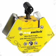 MAGSWITCH Welding Angle: 45°_60°_90°_120°, 150 lb Max Pull (MPN 8100351). Key specifications — Brand: MAGSWITCH; Manufacturer Part Number: 8100351.