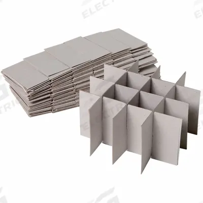 ARGOS TECHNOLOGIES Divider Box: 5 3/8 in Overall Lg, 5 3/8 in Overall Wd, Cardboard - Cold Storage Box Cell Dividers