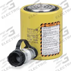 ENERPAC Hydraulic Ram: Single Acting, 30 ton Nominal Capacity, 2 in Nominal Stroke Lg, Steel (MPN RCS302). Key specifications — attr98927: ENERPAC.