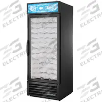 TRUE REFRIGERATION Freezer Merchandiser: 78 5/8 in x 30 in x 29 7/8 in, Black, Swing, 1 Shelves (MPN GDIM-26NT-HC~TSL01). Key specifications — attr1277723: TRUE REFRIGERATION; attr1277683: R-290; attr1277688: Swing; attr1277691: Yes; attr1277694: Black.