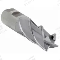 CLEVELAND Square End Mill: High Speed Steel, TiCN Coated, 4 Flute, 7/8" Mill Dia, 1" LOC, 3-1/4" OAL (MPN C75071)
