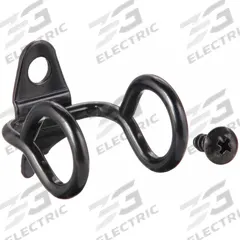 APPROVED VENDOR Double Ring Tool Holder: 1/4 in Peg Hole, For 1 in Pegboard Hole Spacing, 10 PK (MPN 5TPH6). Key specifications — attr37722: Black; attr37730: Screw-In; attr37731: Surface; attr62029: Double Ring Toolholder; attr37721: APPROVED VENDOR.