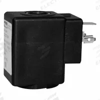 PARKER Solenoid Valve Coil: Watertight, H, 24V, 10 W Watt, DIN (MPN D6E). Key specifications — Coil Enclosure: Watertight; Voltage: 24V; Electrical Connections: DIN.