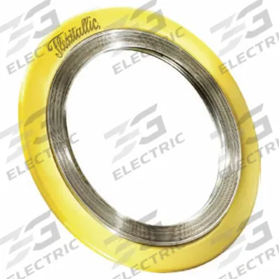 FLEXITALLIC Spiral Wound Flange Gasket: 304 Stainless Steel Winding, For 5 in Pipe - Graphite Spiral-Wound Gaskets