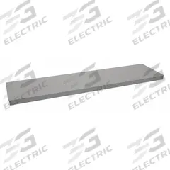 TENNSCO Shelf: 96 in x 24 in, 2,600 lb Load Capacity, Steel, 16 ga Decking, Gray, Shelf (MPN RXHS-9624). Key specifications — attr7875: Steel; attr7906: Shelf Supports; attr17410: Zinc Plated; attr17412: Single Straight; attr17414: Gray; attr17415: Steel; attr37831: TENNSCO; attr37833: Zinc Plated.
