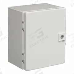 RITTAL Electrical Enclosure: Steel, 300 mm x 250 mm x 200 mm, 4, Solid Cover, Hinged, Painted (MPN 8018125). Key specifications — Brand: RITTAL; Closure Method: 1/4-Turn Latch.