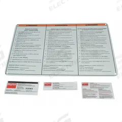 DAYTON Identification Label Kit: 5UEW3, MHW3LG. Key specifications — Product Type: Identification Label Kit; Manufacturer Part Number: MHW3LG; Compatible with Grainger Part Number: 5UEW3; Brand: DAYTON.