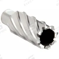 SLUGGER BY FEIN Annular Cutter: 28 mm Cutter Dia, 2 in Max Cutting Dp, Bright, High Speed Steel (MPN 63134279002). Key specifications — attr253884: No; attr253885: Bright; attr253886: High Speed Steel; attr253887: Weldon Flat; attr253888: Metric; attr277149: SLUGGER BY FEIN.
