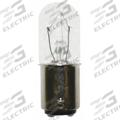 APPROVED VENDOR Incandescent Bulb: Incandescent, Double Contact Bayonet (BA15d), (T) Tubular - BA15d Double-Contact Bayonet Base Lamps