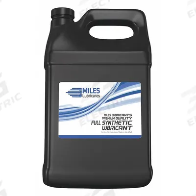 MILES LUBRICANTS Compressor Oil: 1 gal, Bottle, 40 SAE Grade - Air Compressor Oils